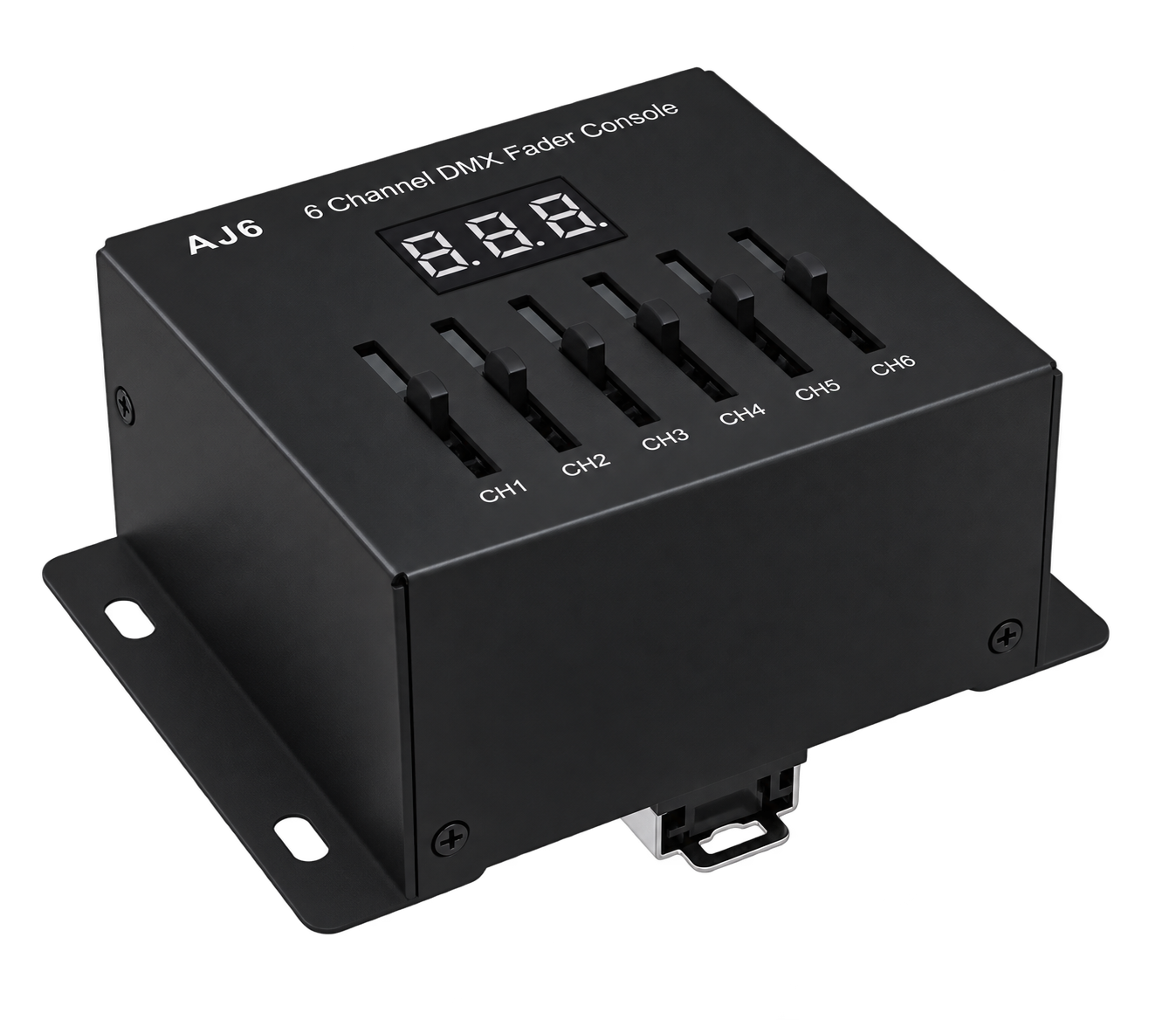 AJ6 six-channel DMX fader controller